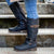 iciConfort © Chaussures d'Hiver pour Femmes XX002: Bottes en cuir Antidérapantes