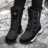 iciConfort © Chaussures d'Hiver pour Femmes XX004: Bottes Antidérapantes d'hiver