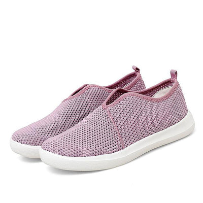 iciConfort © Chaussures pour Femmes XX022: Baskets Plates à Enfiler