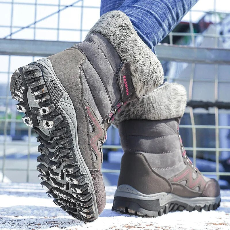 iciConfort © Chaussures d'Hiver pour Femmes XX011: Comfy Boots