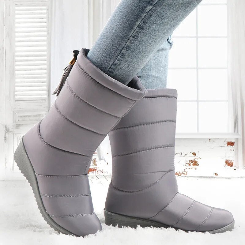 iciConfort © Chaussures d'Hiver pour Femmes XX013: Bottes de Neige