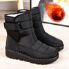 iciConfort © Chaussures d'Hiver pour Femmes XX008: Bottes hautes en Fourrure